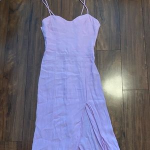 Forever 21 Pink Dress with Slit